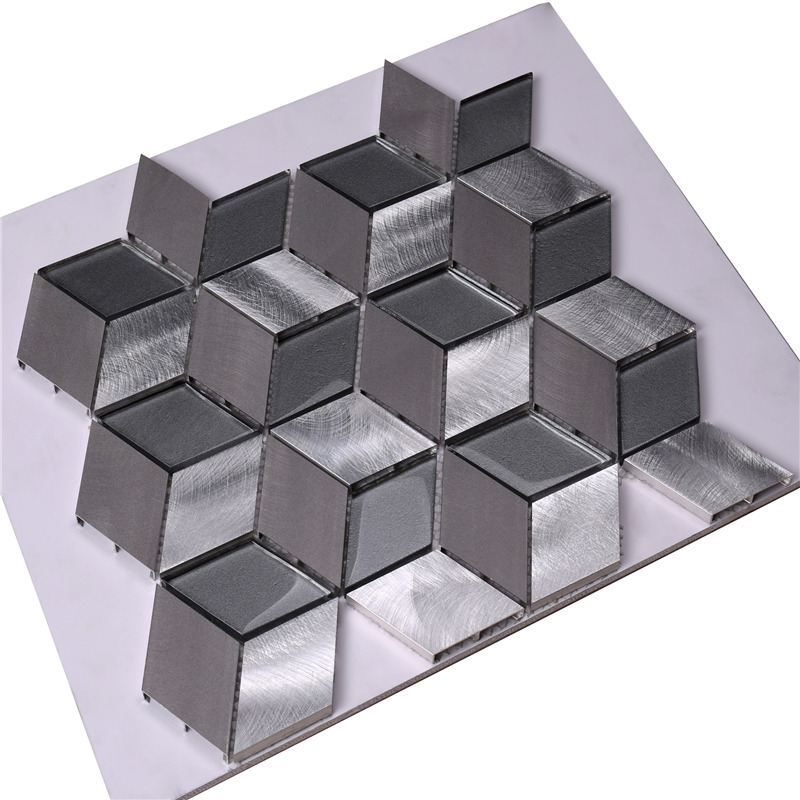 Mô hình khối gạch 3d khảm cho trang trí nhà